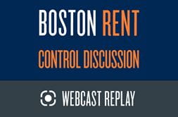 Boston Rent Control Discussion Webcast