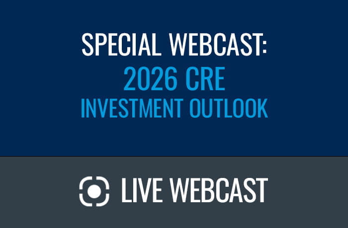 Special Webcast: 2026 CRE Investment Outlook