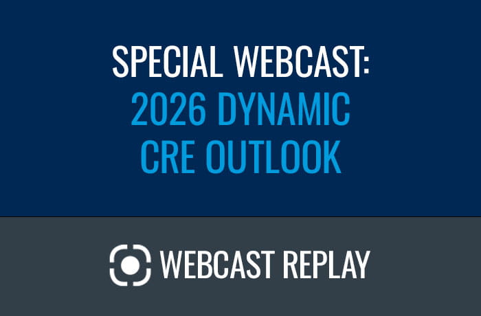 Live Webcast: Dynamic CRE Outlook