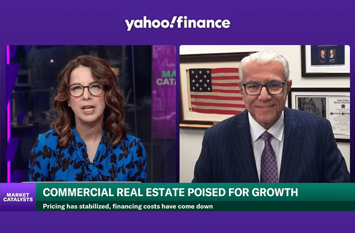 Yahoo! Finance Features Marcus & Millichap CEO Hessam Nadji