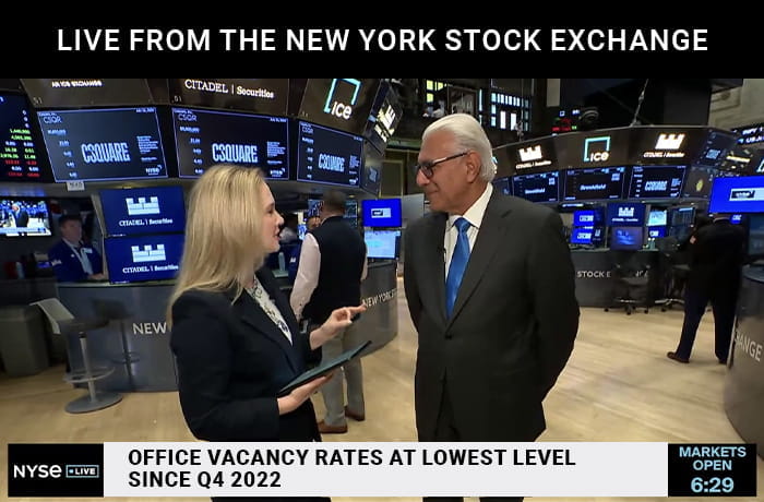 NYSE TV Features President and CEO Hessam Nadji